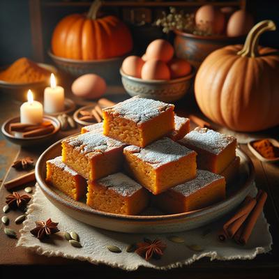 Image of Spiced Pumpkin Bars