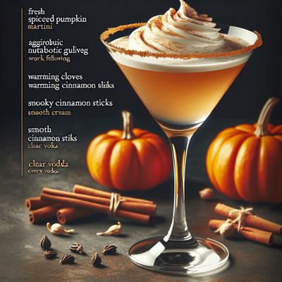 Image of Spiced Pumpkin Martini