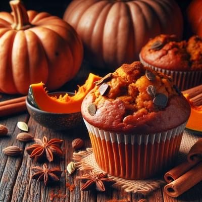 Image of Spiced Pumpkin Muffins