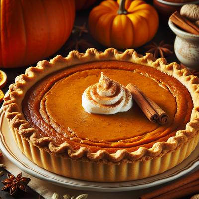 Image of Spiced Pumpkin Pie
