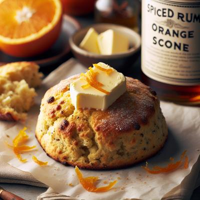 Image of Spiced Rum Orange Scone Butter