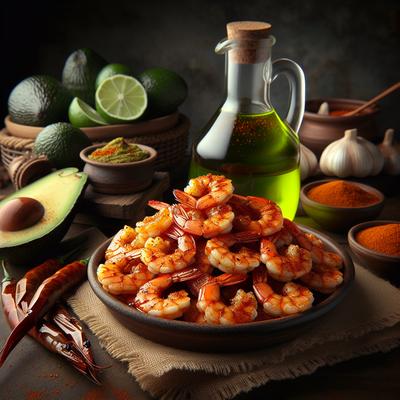 Image of Spiced Shrimp with Avocado Oil