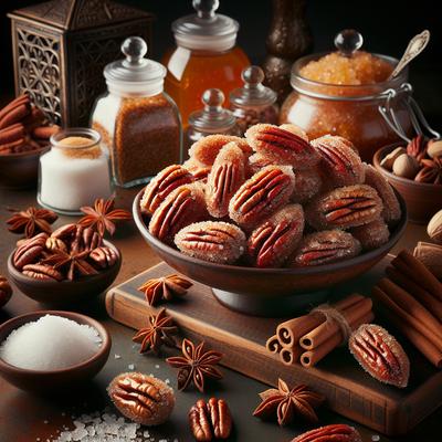 Image of Spiced Sugared Pecans