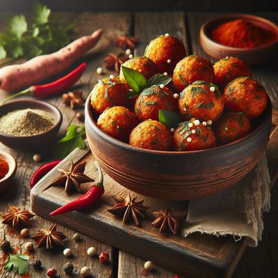 Image of Spiced Sweet Potato Balls