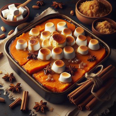 Image of Spiced Sweet Potato Casserole