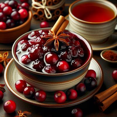 Image of Spiced Tea Cranberry Sauce