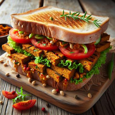 Image of Spiced Tempeh Sandwiches