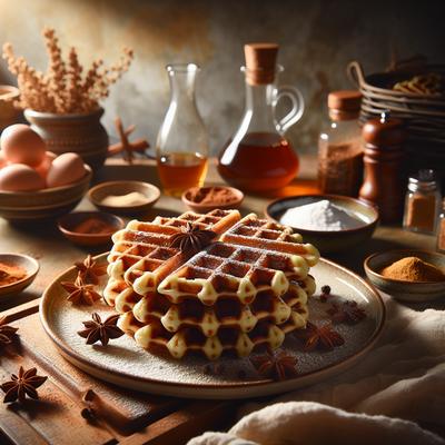 Image of Spiced Waffles