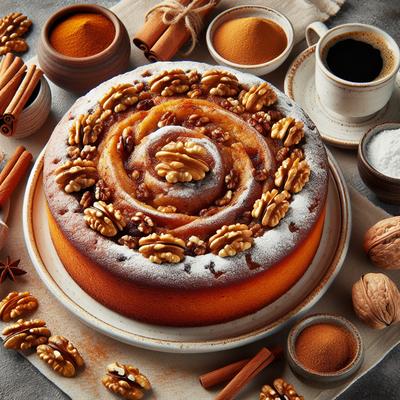 Image of Spiced Walnut Coffee Cake