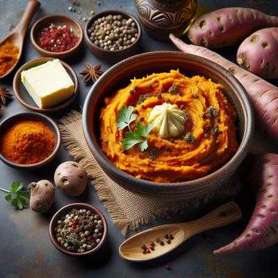 Image of Spiced Yam Mash