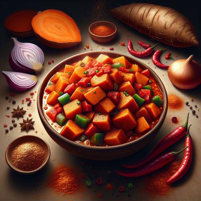 Image of Spicy African Yam Stew