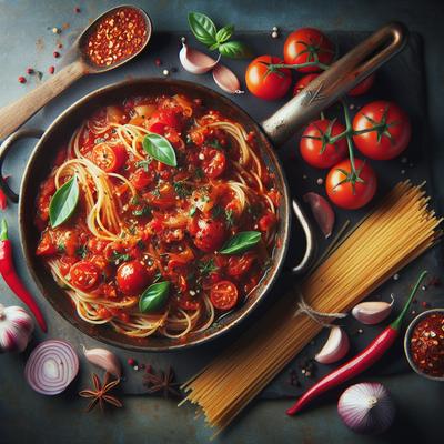 Image of Spicy and Bold Spaghetti Sauce