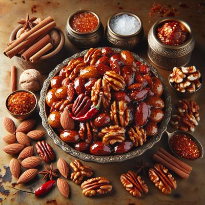 Image of Spicy and Sweet Holiday Nuts