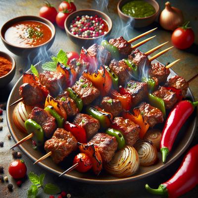 Image of Spicy and Sweet Kebabs
