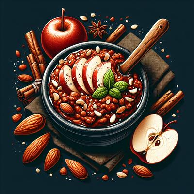 Image of Spicy Apple and Almond Chutney
