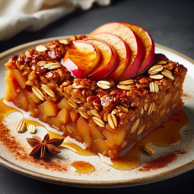 Image of Spicy Apple and Oat Slice