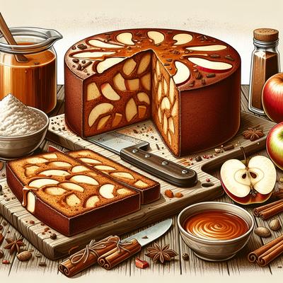 Image of Spicy Applesauce Cake