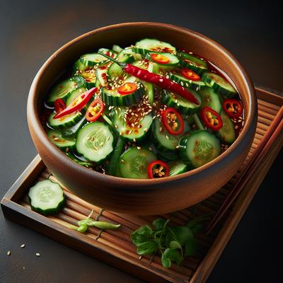 Image of Spicy Asian Cucumber Salad