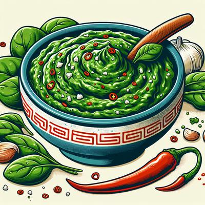 Image of Spicy Asian Spinach Dip