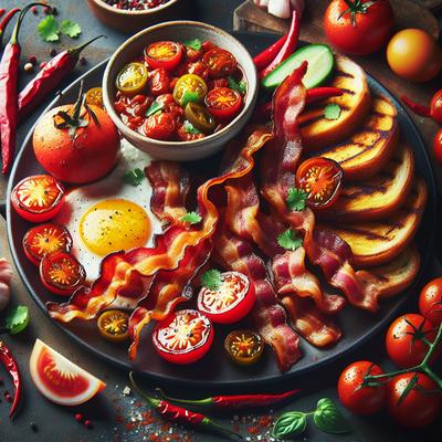 Image of Spicy Bacon Tomato Brunch