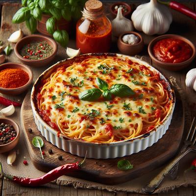 Image of Spicy Baked Spaghetti