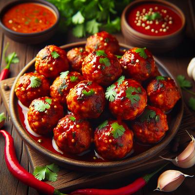 Image of Spicy Balls of Chicken