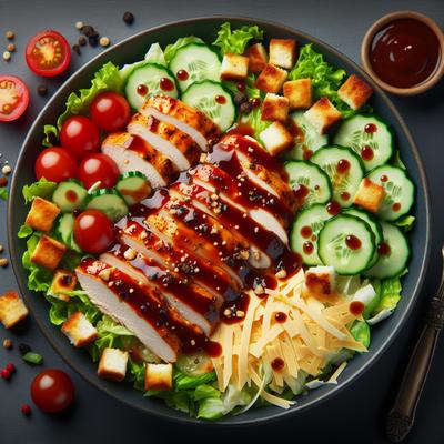 Image of Spicy Barbecue Chicken Salad