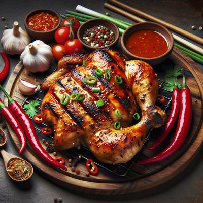 Image of Spicy Barbecued Chicken