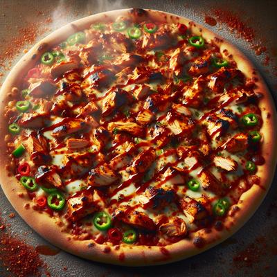 Image of Spicy Bbq Chicken Pizza