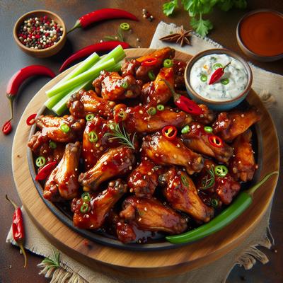 Image of Spicy Bbq Chicken Wings