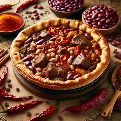 Image of Spicy Bean and Beef Pie