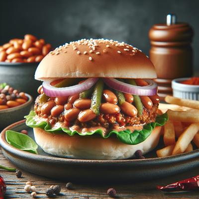 Image of Spicy Bean Burgers