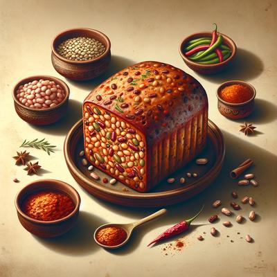 Image of Spicy Bean Lentil Loaf