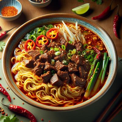 Image of Spicy Beef Noodle Bowl