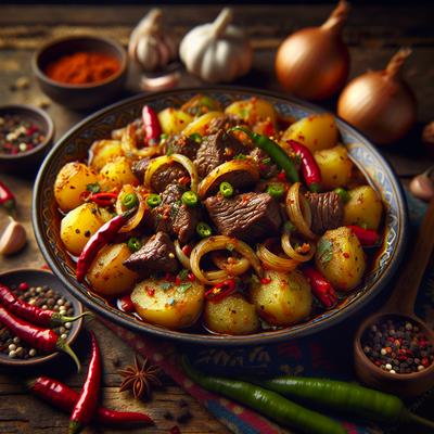 Image of Spicy Beef with Potatoes
