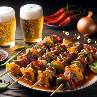 Image of Spicy Beer Infused Skewers 5