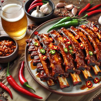 Image of Spicy Beer Pork Ribs