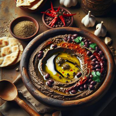 Image of Spicy Black Bean Hummus