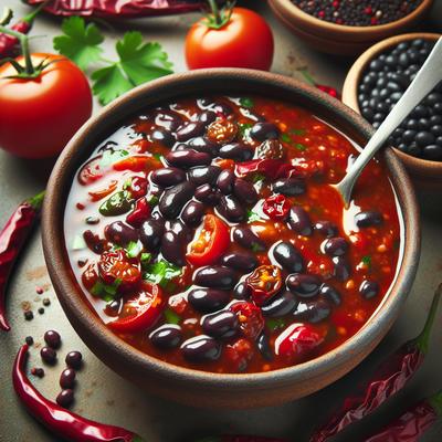 Image of Spicy Black Bean Tomato Sauce