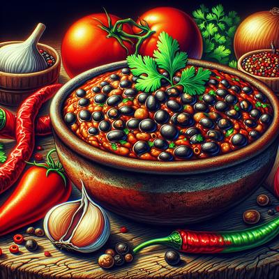 Image of Spicy Black Eyed Pea Dip