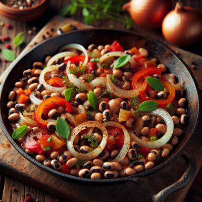 Image of Spicy Black Eyed Pea Skillet