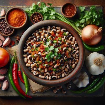 Image of Spicy Black Eyed Peas