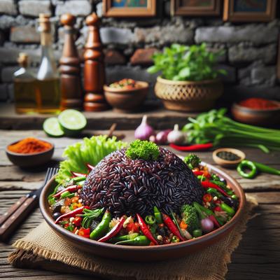 Image of Spicy Black Rice
