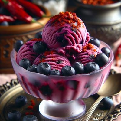Image of Spicy Blueberry Ice Cream