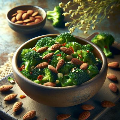 Image of Spicy Broccoli with Almonds