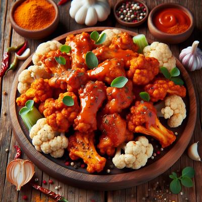 Image of Spicy Buffalo Cauliflower Wings