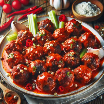 Image of Spicy Buffalo Style Meatballs