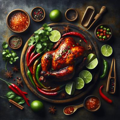 Image of Spicy Caribbean Glazed Chicken