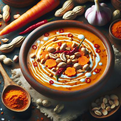 Image of Spicy Carrot Peanut Soup
