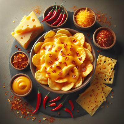 Image of Spicy Cheese Crisps